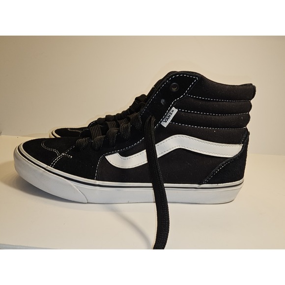 VANS Men's High Top Sneakers Size 9.5 - Picture 4 of 11